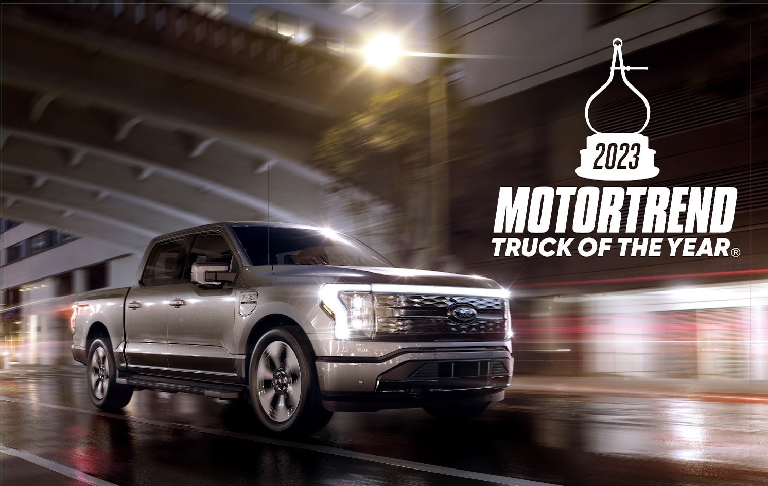 F150 Lightning Wins MotorTrend Truck of the Year for 2023, Setting